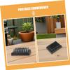 Stainless Steel Grill Brush, 4 Pieces, with Replaceable Heads view 3