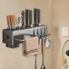 Wall-Mounted Kitchen Utensil Holder view 2