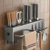 Wall-Mounted Kitchen Utensil Holder view 3