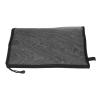 Sxhlseller Filethered Zipper File Bags, Transparent Nylon Mesh, 34.5 x 24.8 cm, Black view 4