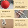 Rope Dart Meteor Hammer - Rubber Throwing Weight and Shoulder-Relief Ball view 2