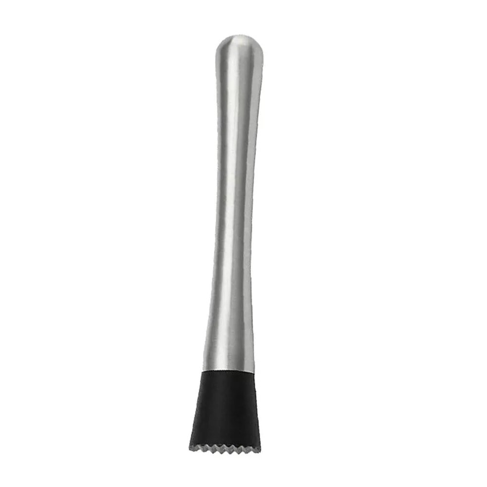 20.3 cm Stainless Steel Cocktail Muddler, Silver