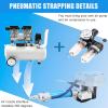 smafoseedding Pneumatic Steel Strapping Machine: 4,200 N Tension + 6,300 N Clamping Force, All-in-One Tool for 19 mm Steel Coils & Wood view 3