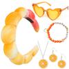 Byfoyif 5-Piece Aperol Costume Accessory Set for Women view 1