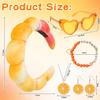 Byfoyif 5-Piece Aperol Costume Accessory Set for Women view 2