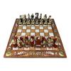 Battle of Troy Greek and Roman Gods Chess Set – Handmade Alabaster Board with 32 Pieces view 3