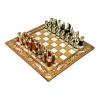 Battle of Troy Greek and Roman Gods Chess Set – Handmade Alabaster Board with 32 Pieces view 4