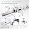 YIHAKIDS 400 mm Drawer Slides, 3-Section Full Extension, Soft-Close, 45 kg view 4
