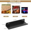 IYEREER 6-Pack Black Metal Wall-Mount Holders for Vinyl Records and CDs view 2