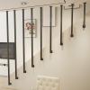 MarxaN Indoor Stair Handrail with Fittings, L-Shaped Side-Mounted, 40 cm view 1