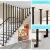 MarxaN Indoor Stair Handrail with Fittings, L-Shaped Side-Mounted, 40 cm view 4