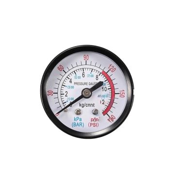 BADIKA Mini Vacuum Pressure Gauge, 1/4" NPT, -30 inHg to 0 PSI, 2" Dual-Scale Dial