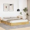 Solid Oak Bed Frame Without Mattress, 150 x 200 cm view 1