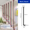 MarxaN Side-Mounted Stair Handrail, Round-Tube Industrial Railing, 115 cm view 2