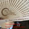 Personalizable Wedding Fans with Tassels, 10-Pack view 3
