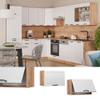 Vicco Fame-Line Wall Cabinet, White Country Style, 60 cm view 2