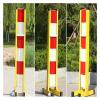 SnamicE Retractable Metal Barricade, Folding Safety Barrier with Wheels, Red 120 x 600 cm / Yellow 120 x 300 cm view 2