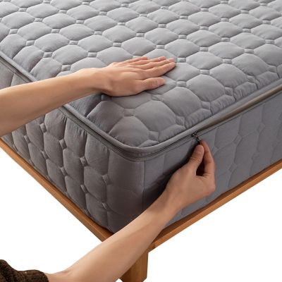 Breathable Zippered Mattress Cover, 105 x 190 cm + 15 cm