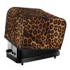 4-Slice Toaster Cover, Quilted Leopard Print view 1