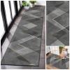 Modern Washable Non-Slip Hallway Runner Rug, 120 x 200 cm view 1
