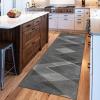 Modern Washable Non-Slip Hallway Runner Rug, 120 x 200 cm view 3