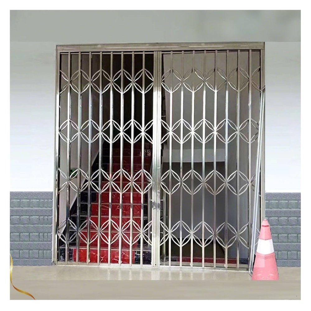 Waterproof, Rust-Resistant Window Security Grille, 84 x 180 cm