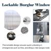 Waterproof, Rust-Resistant Window Security Grille, 84 x 180 cm view 4