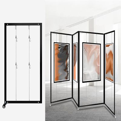 SARKEY Foldable Freestanding Poster and Picture Display Stand, 100 x 200 cm