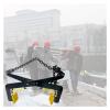 Adjustable Black Chain-Link Lifting Clamps, Vertical Plate Clamp with Non-Slip Rubber Pads, 11.8–20.1 in Opening view 1