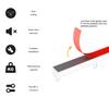 Self-Adhesive Curtain Track, No Drilling, Single Track, White view 3