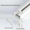 Self-Adhesive Curtain Track, No Drilling, Single Track, White view 4