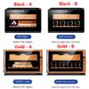 XSDAJSD Smart Cigar Humidor Cabinet, 25 L, 70 W, 11–18°C, 150 Cigars, Black-A view 2