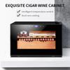 XSDAJSD Smart Cigar Humidor Cabinet, 25 L, 70 W, 11–18°C, 150 Cigars, Black-A view 3