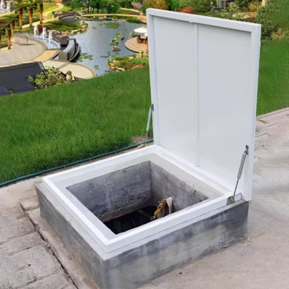 QHZYMX High-Security Roof Hatch Cover, 20 x 40 in (50.8 x 101.6 cm)