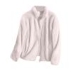 Foweknow Women's Teddy Fleece Winter Jacket with Stand Collar view 3