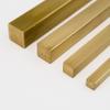 Ms58 CW614N Brass Square Bar, 6 × 6 mm, 400 mm view 1