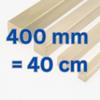 Ms58 CW614N Brass Square Bar, 6 × 6 mm, 400 mm view 2
