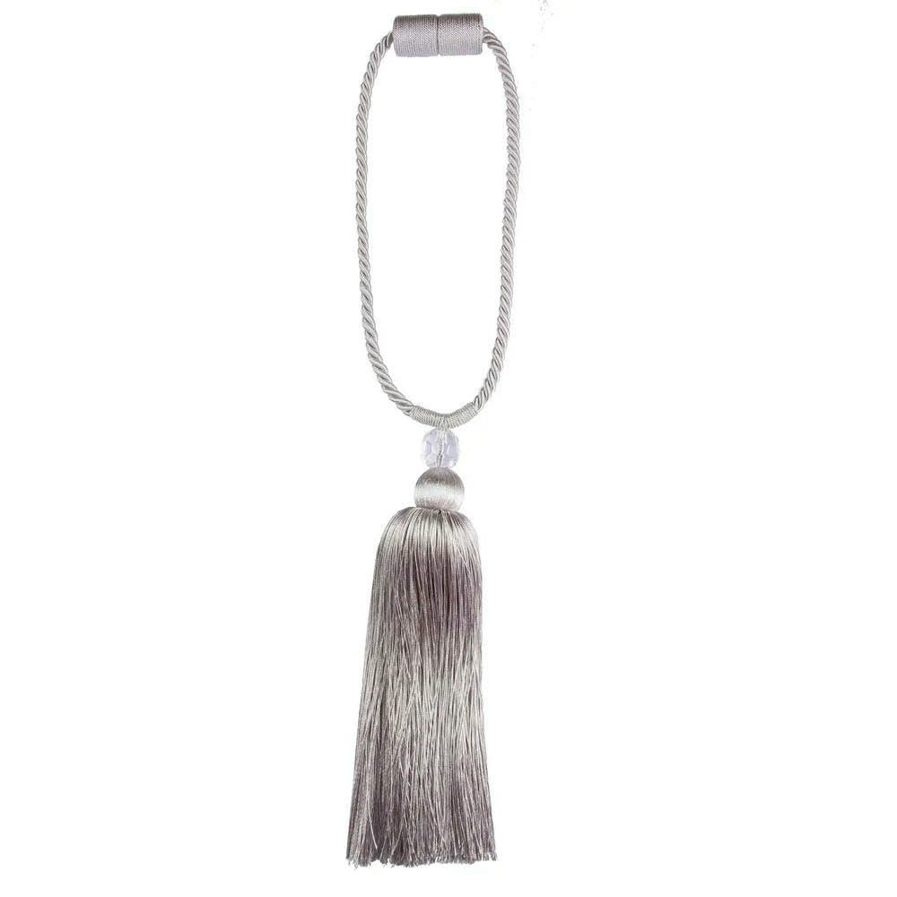 1-Piece Magnetic Curtain Tieback with Tassel