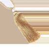 1-Piece Magnetic Curtain Tieback with Tassel view 3