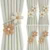 SIHAOYY Flower Curtain Tiebacks view 2