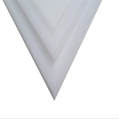 diconfa Natural White POM-C Plastic Sheet, Custom Cut, 2–30 mm Thick, 100 × 1800 mm, 30 mm Thick