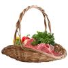 Trug Basket – Garden Harvest Basket | Natural Willow Wicker Basket for Plants, Garden Tools and Herbs view 1