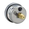 BADIKA Mini Pressure Gauge for Fuel Pressure Measurement, 40 mm (1-1/2 in), Vacuum Gauge, Rear Axial Connection, Stainless Steel Case, Brass Connection, for Water and Gas (NPT 1/8, 0-16 bar) view 2