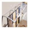 ASDQWER Curved Door Canopy with Polycarbonate Panel, 45 x 150 cm view 1