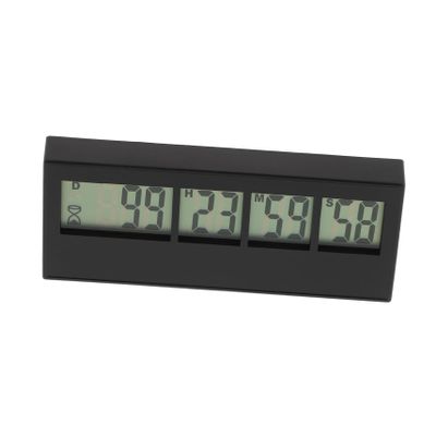 POPETPOP Plastic Digital 999-Day Countdown Timer for Retirement