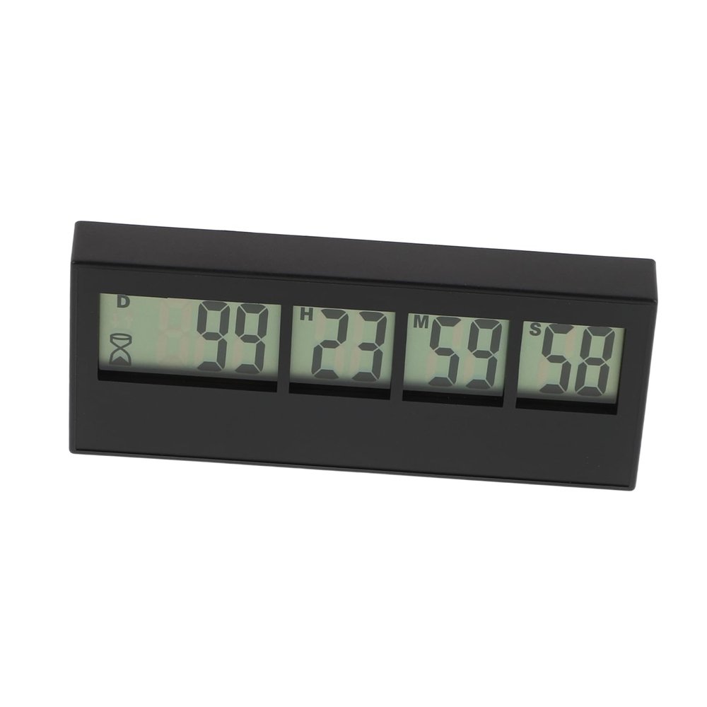POPETPOP Plastic Digital 999-Day Countdown Timer for Retirement
