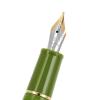 OFWAX Fountain Pen, Transparent Plastic, Twist-Action, Fine (F), Black view 4