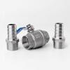 HZZGMANCAJ 8 mm OD Hose Barb 304 Stainless Steel Two-Way Drain Ball Valve for Water view 3