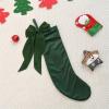 FIRSTXIU Christmas Stockings with Bows, Hanging Holiday Decorations view 4