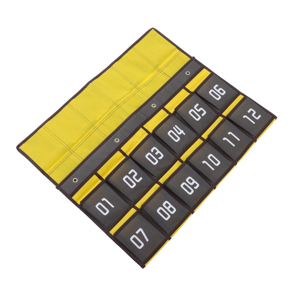 NUOBESTY Classroom Wall-Mounted Cell Phone Organizer with Pockets